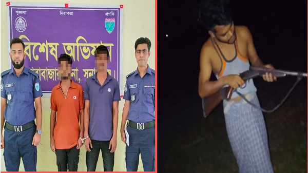 ফেসবুকে অস্ত্রের ছবি-ভিডিও প্রকাশ: দোয়ারাবাজারে যুবক আটক, তদন্তে পুলিশ ও বিজিবি