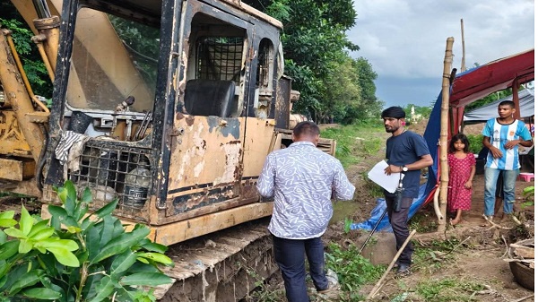 ছাতকে অবৈধ বালু উত্তোলন: ১৫ জনের বিরুদ্ধে মামলা
