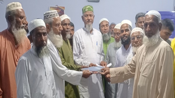 আমজানি সিদ্দিকিয়া হাফিজিয়া মাদ্রাসায় দায়িত্ব হস্তান্তর