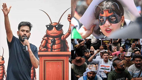 ৪০ ডিগ্রি গরমেও রাজপথ ছাড়েনি ‘ককরোচ’ বিক্ষোভকারীরা, টানা আন্দোলনে উত্তপ্ত ভারত
