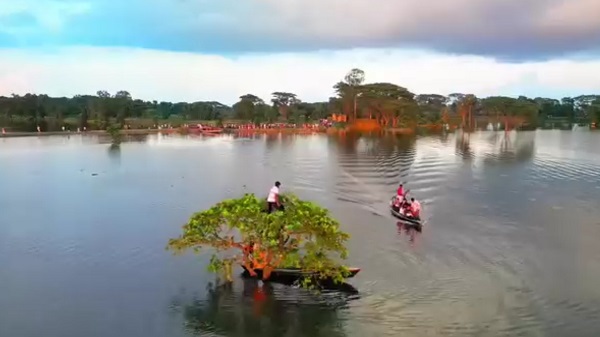 ত্রিশালের হারবা বিলে হাওরের স্বাদ, বিল-নদীতে দীর্ঘ নৌভ্রমণের হাতছানি