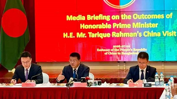 তিস্তা প্রকল্পে বাংলাদেশকে সহায়তার আশ্বাস দিল চীন