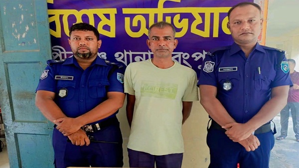 পীরগঞ্জে ১১০ পিস ইয়াবাসহ মাদক ব্যবসায়ী গ্রেপ্তার; থানায় মামলা দায়ের