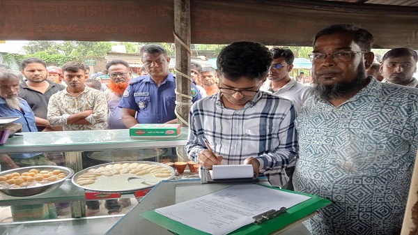 নন্দীগ্রামে দই-মিষ্টির দুই দোকানে ভোক্তা অধিকার আইনে ২০ হাজার টাকা জরিমানা