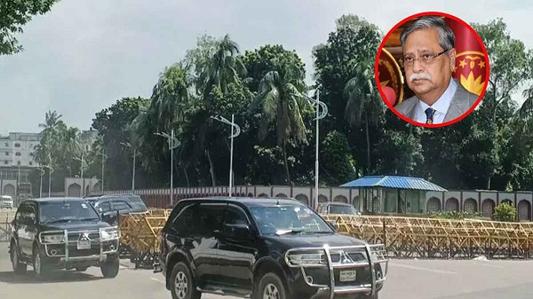 বঙ্গভবন ছাড়লেন সাবেক রাষ্ট্রপতি সাহাবুদ্দিন