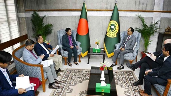 ডেপুটি স্পিকারের সঙ্গে ইউএনডিপির প্রতিনিধি দলের সাক্ষাৎ