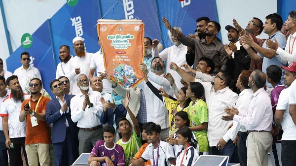 নতুন কুঁড়ি স্পোর্টস জাতীয় পর্যায়ের প্রতিযোগিতার উদ্বোধন করলেন ক্রীড়া প্রতিমন্ত্রী