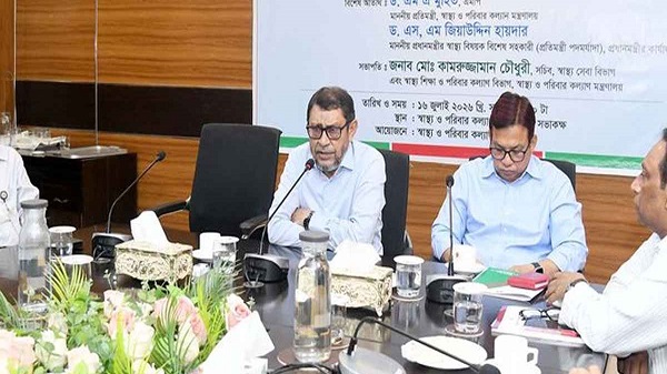 জুলাই শহীদদের আত্মত্যাগে স্বৈরাচারী শাসনের কবল থেকে মুক্তি পেয়েছি: স্বাস্থ্যমন্ত্রী