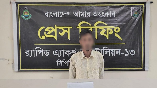 ঠাকুরগাঁওয়ে ১৮৮ বোতল মাদকসহ গ্রেফতার ১
