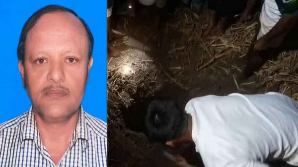 রান্নাঘরের ১০ ফুট নিচ থেকে নিখোঁজ বৃদ্ধের মরদেহ উদ্ধার, নেপথ্য কী?