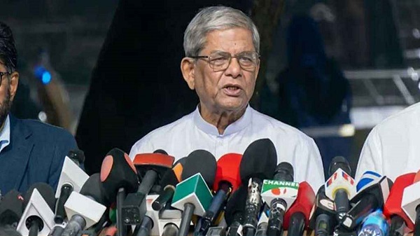 স্থানীয় সরকার নির্বাচনের সময় জানালেন মির্জা ফখরুল